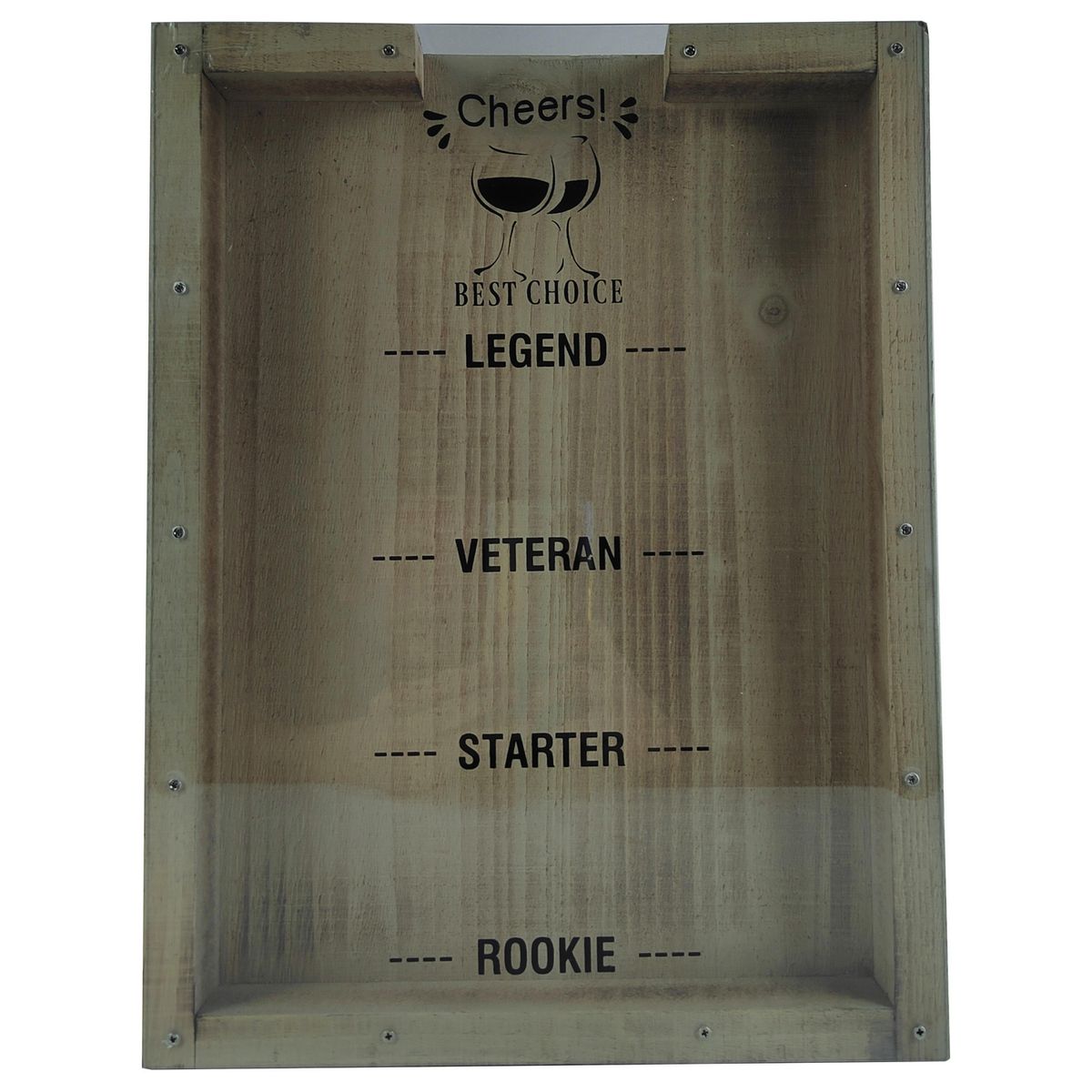 JUST HOME COLLECTION - Cuadro Guarda Corcho Niveles 3.2x37.3 cm