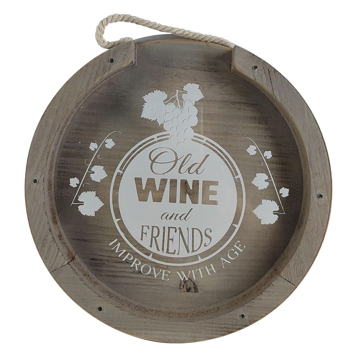 JUST HOME COLLECTION - Cuadro Old wine 3.2x28 cm