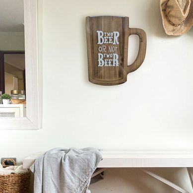 Cuadro Guarda Corcho Two beer 1.8x32.7 cm