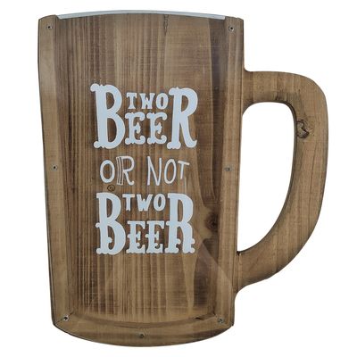 Imagen 2 del producto Cuadro Guarda Corcho Two beer 1.8x32.7 cm