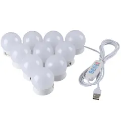 JUST HOME COLLECTION - Luz Led para Tocador 10pz usb
