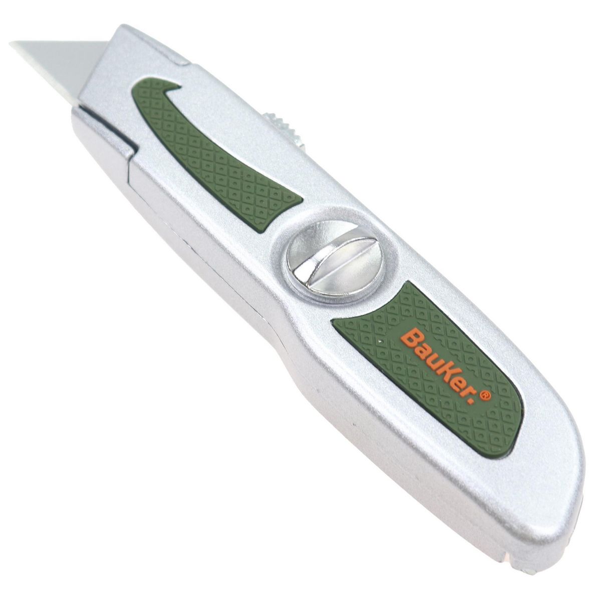 BAUKER - Cuchillo retractil con respuesto