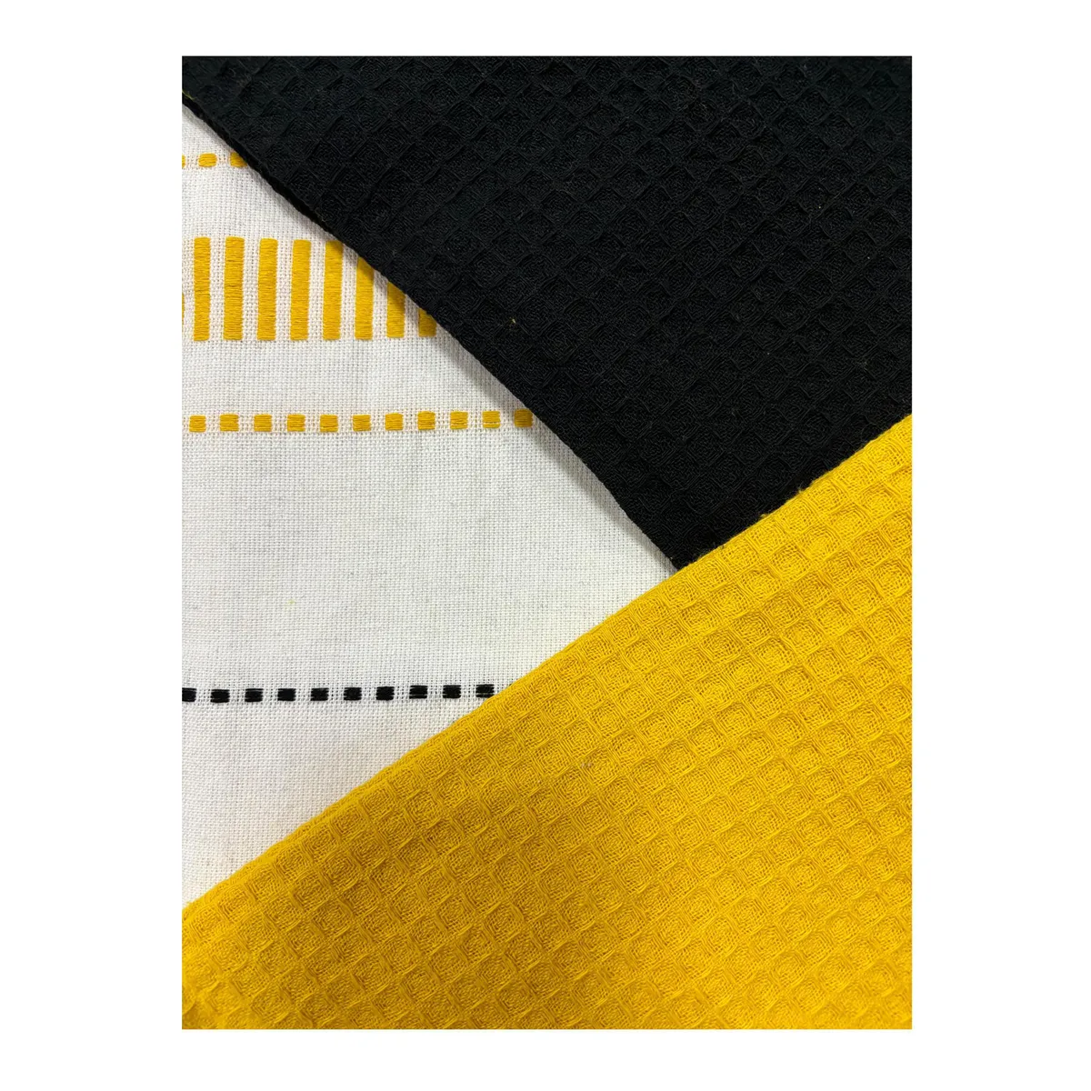 JUST HOME COLLECTION - Set 3 Paños de Cocina 40x60 cm Algodón