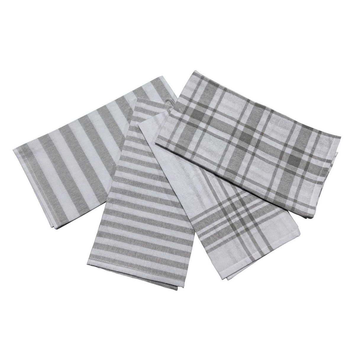 JUST HOME COLLECTION - Paño de cocina 50x65 cm algodón colores surtidos