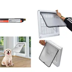 HOLZTEK - Puerta para Mascotas XXL