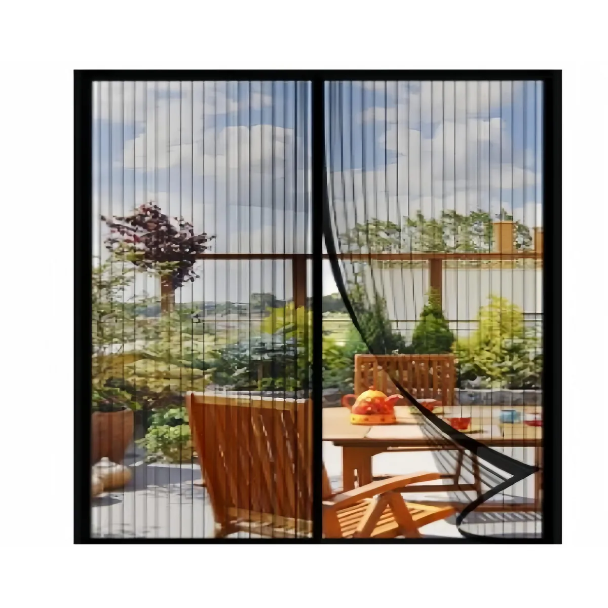 HOLZTEK - Malla Mosquitera con imán 100x100 cm