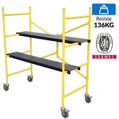 BAUKER - Andamio Acero 1,28 m