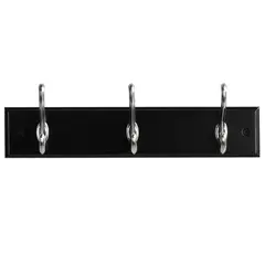 JUST HOME COLLECTION - Perchero 6 Perchas Zinc Negro