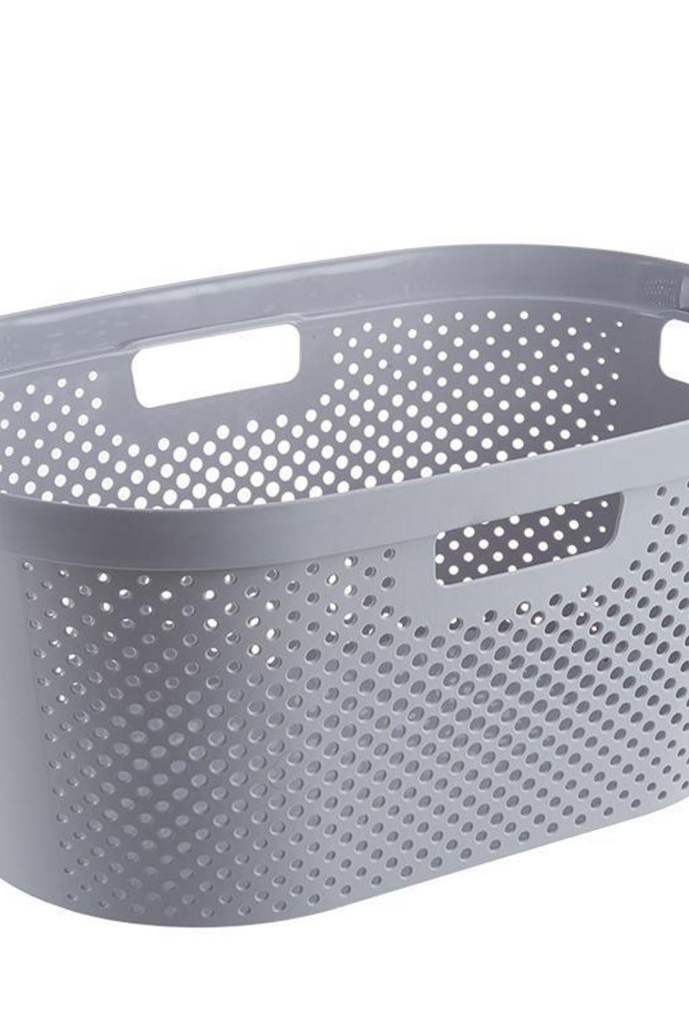 KLEINE WOLKE - Cesto de Ropa 59x27x38 cm 40 l Gris