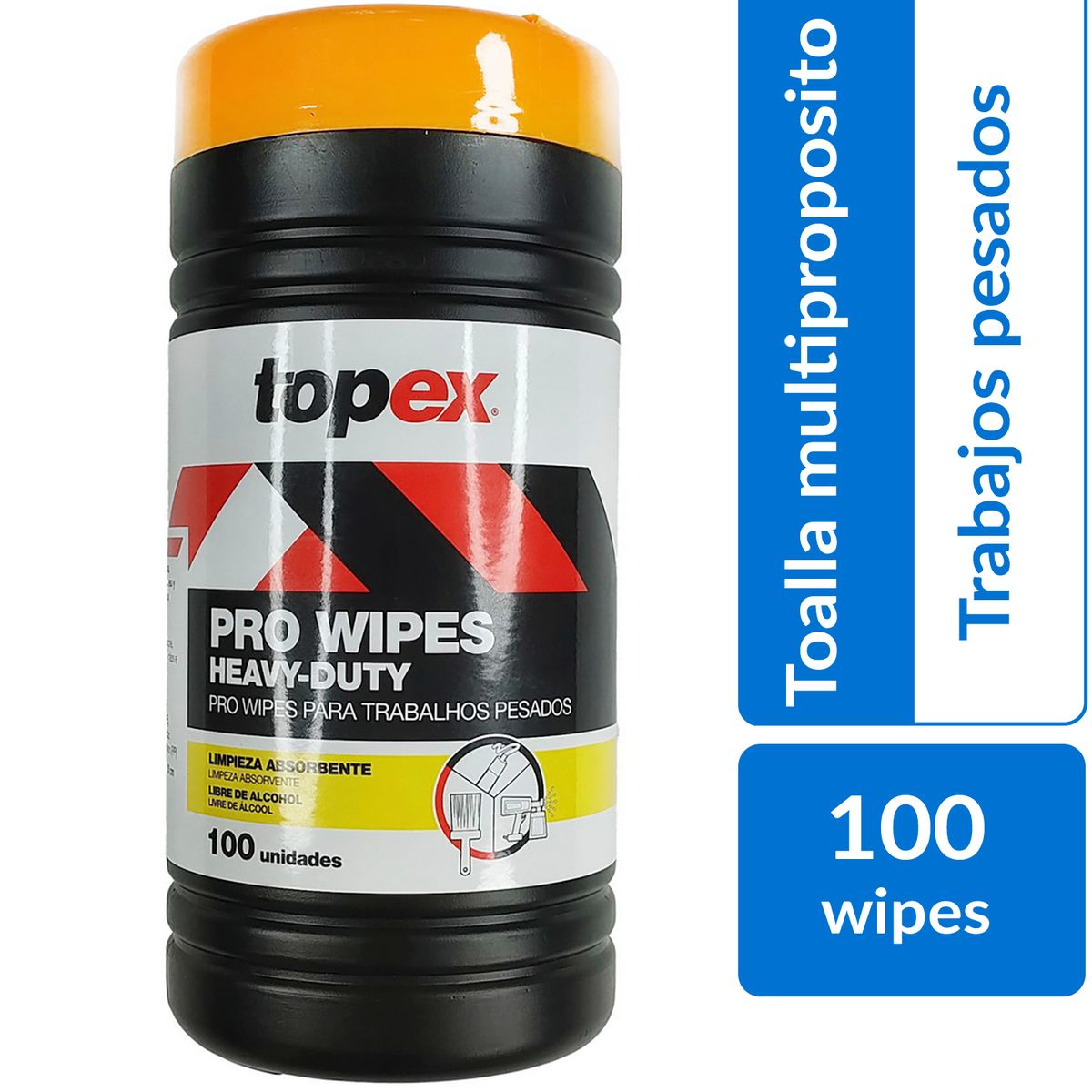 TOPEX - Toallas Multipropósito 100 Unidades