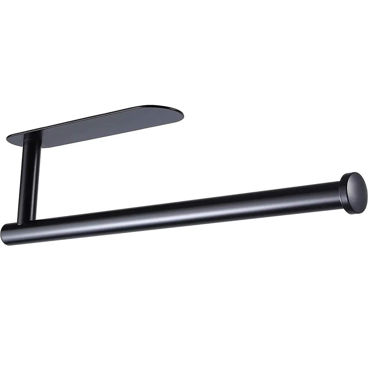 SENSI DACQUA - Portapapel Cocina Adhesivo Negro