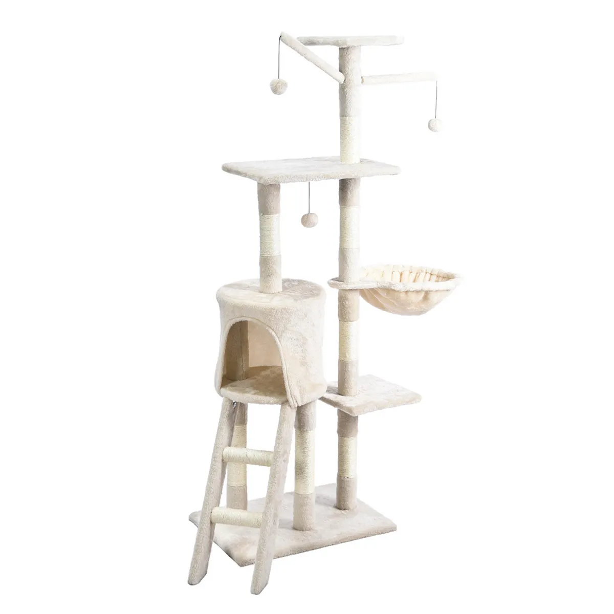 PETIZOOS - Rascador para gato 137 cm