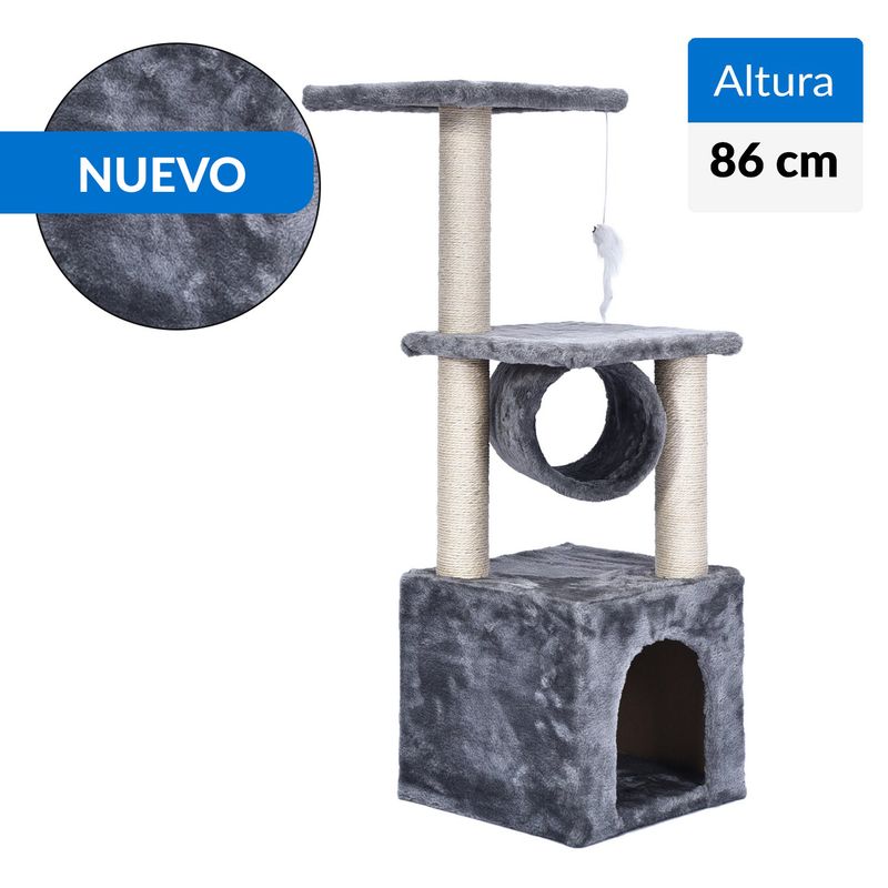 PETIZOOS - Rascador para gato 86 cm