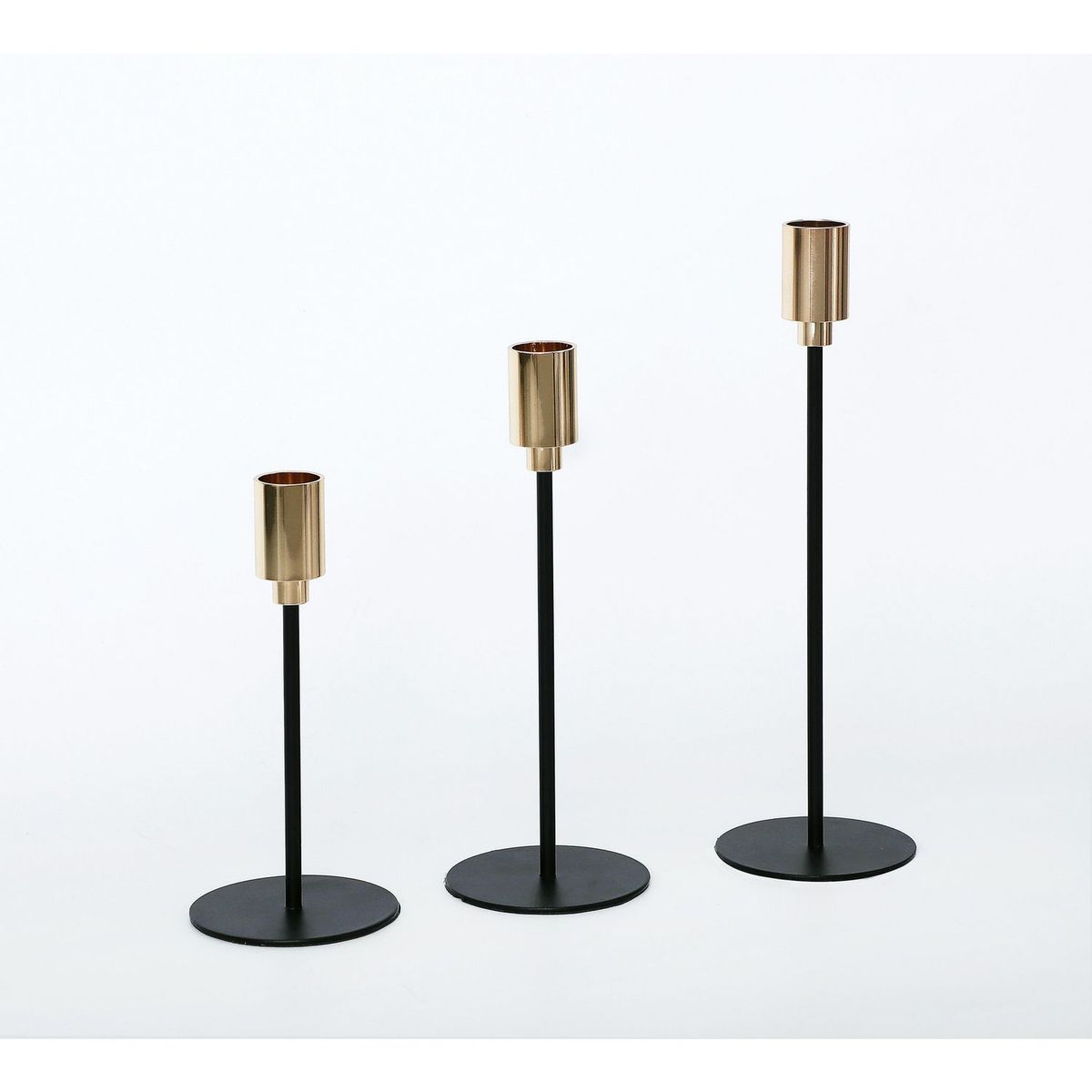 JUST HOME COLLECTION - Set 3 Candelabros Decorativos