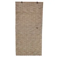 Cortina Enrollable 120x180 cm Caña color Natural