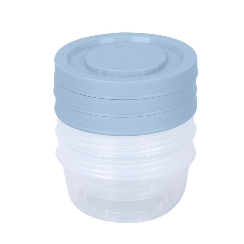 CASA BONITA - Set de 3 Contenedores Plástico 200 ml