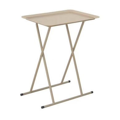 Mesa/bandeja Plegable Taupe 52x66x34 cm