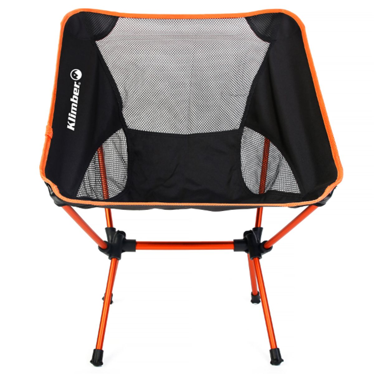 KLIMBER - Silla Portatil 56x64x62 cm Negro