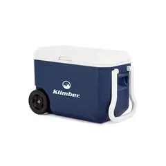 KLIMBER - Cooler con Ruedas 38 l Azul Oscuro