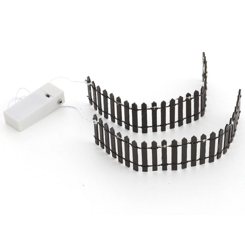 DEAR SANTA - Cerca madera led para villas