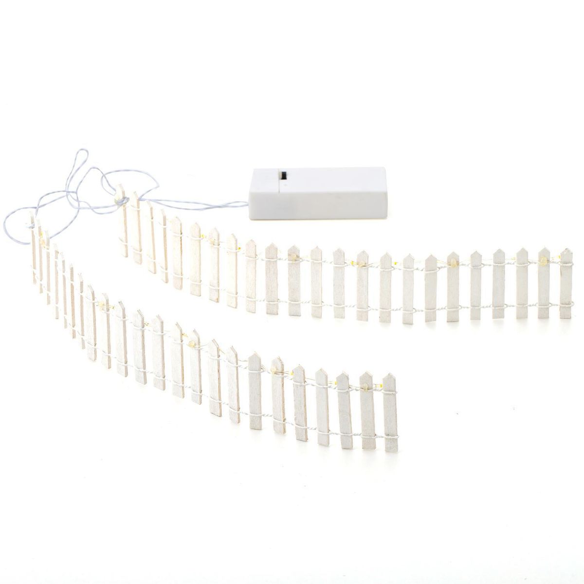 DEAR SANTA - Cerca blanca led para villas