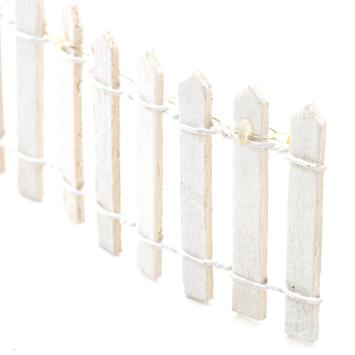 DEAR SANTA - Cerca blanca led para villas