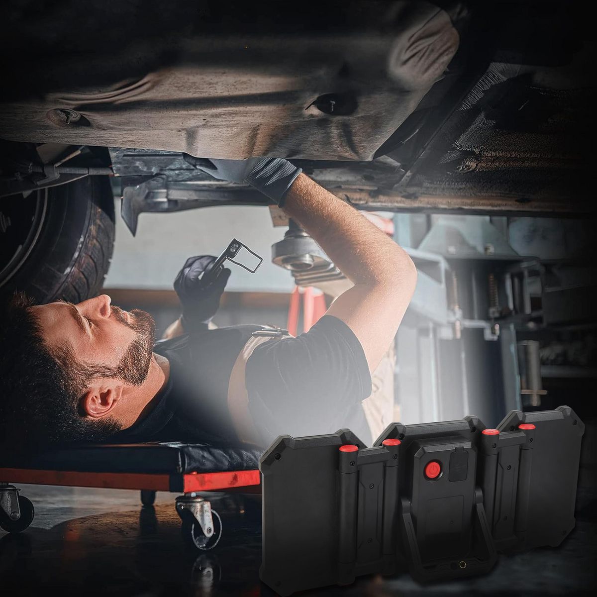 UBERMANN - Focos de trabajo recargables 2500 lumenes