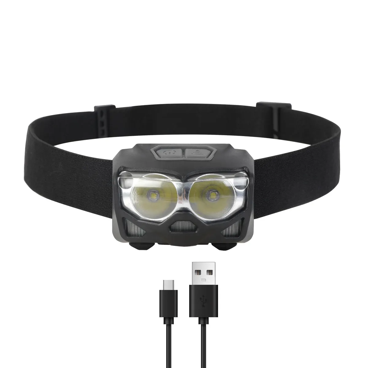 UBERMANN - Linterna manos libres 500 lumenes