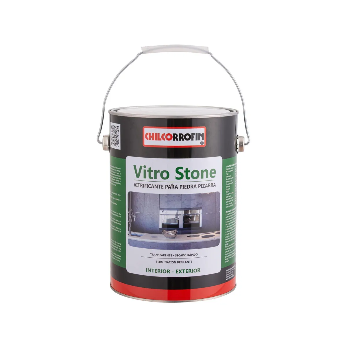 CHILCORROFIN - Barniz Vitrificante Brillante 1 galón(es) Natural