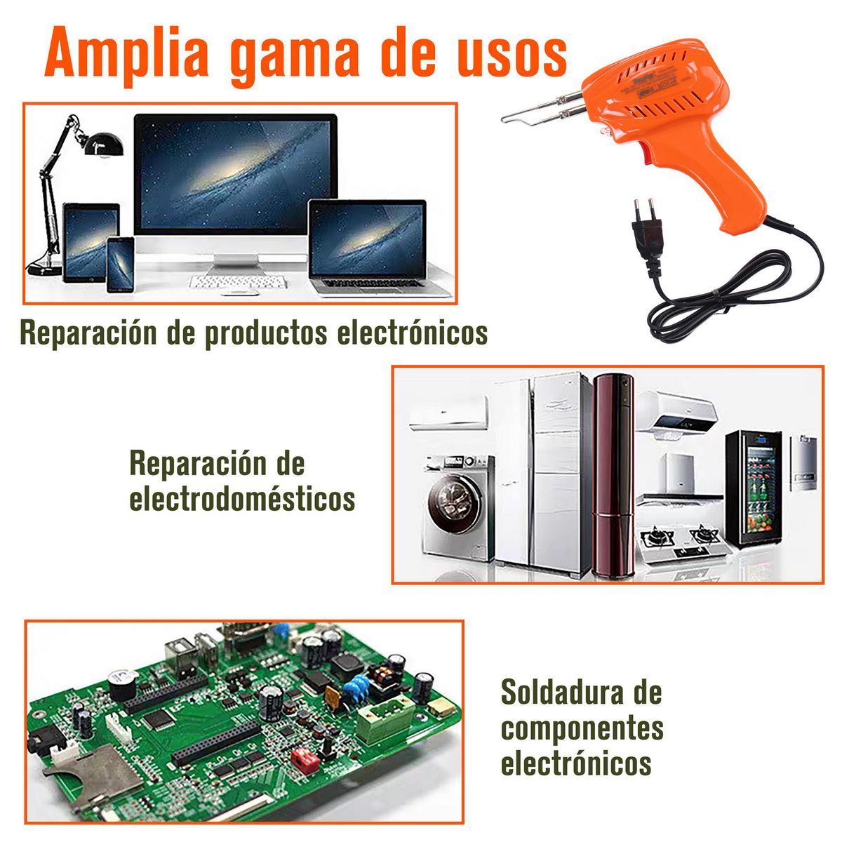 BAUKER - Cautin pistola 100 W