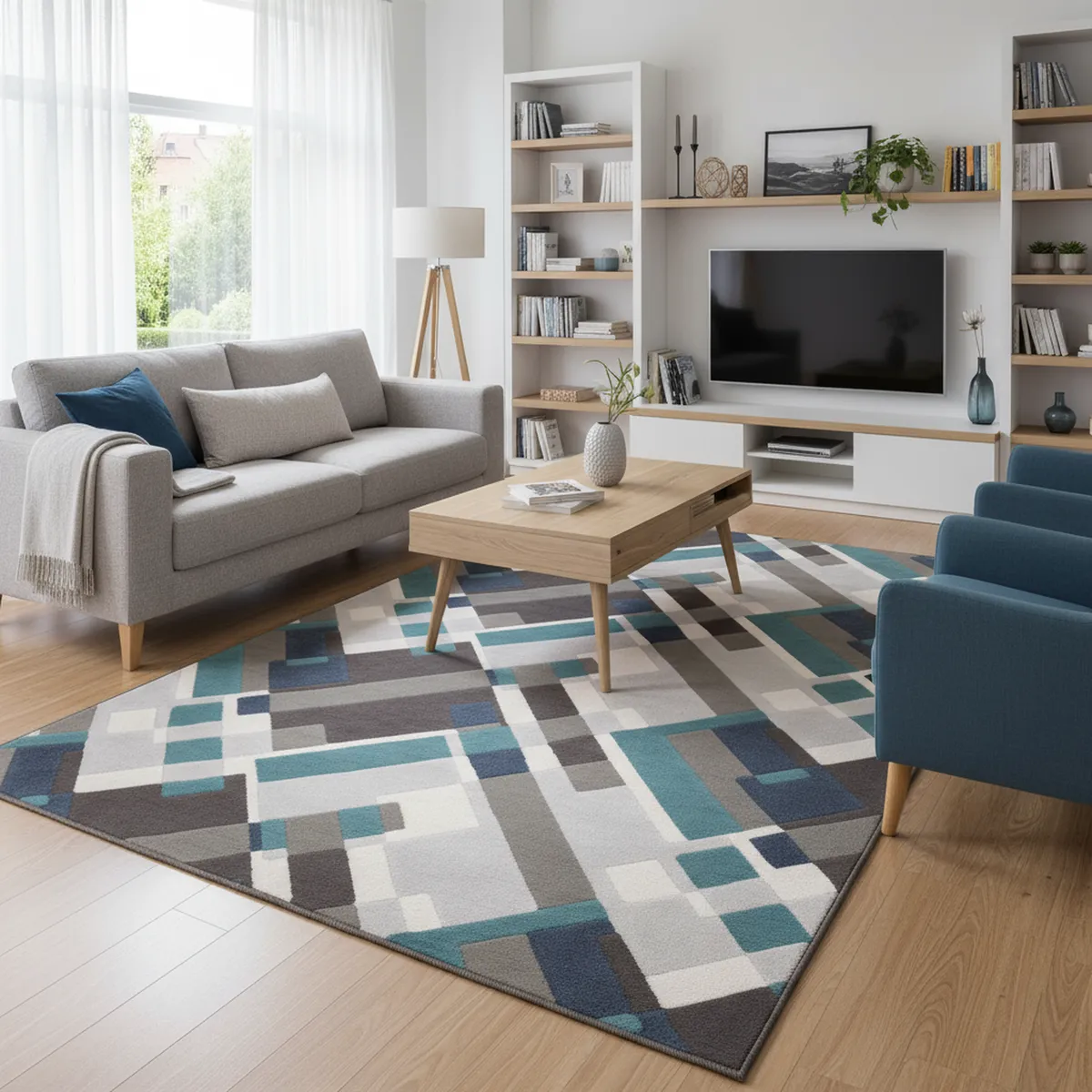 JUST HOME COLLECTION - Alfombra Floyd 120x180 cm Multicolor