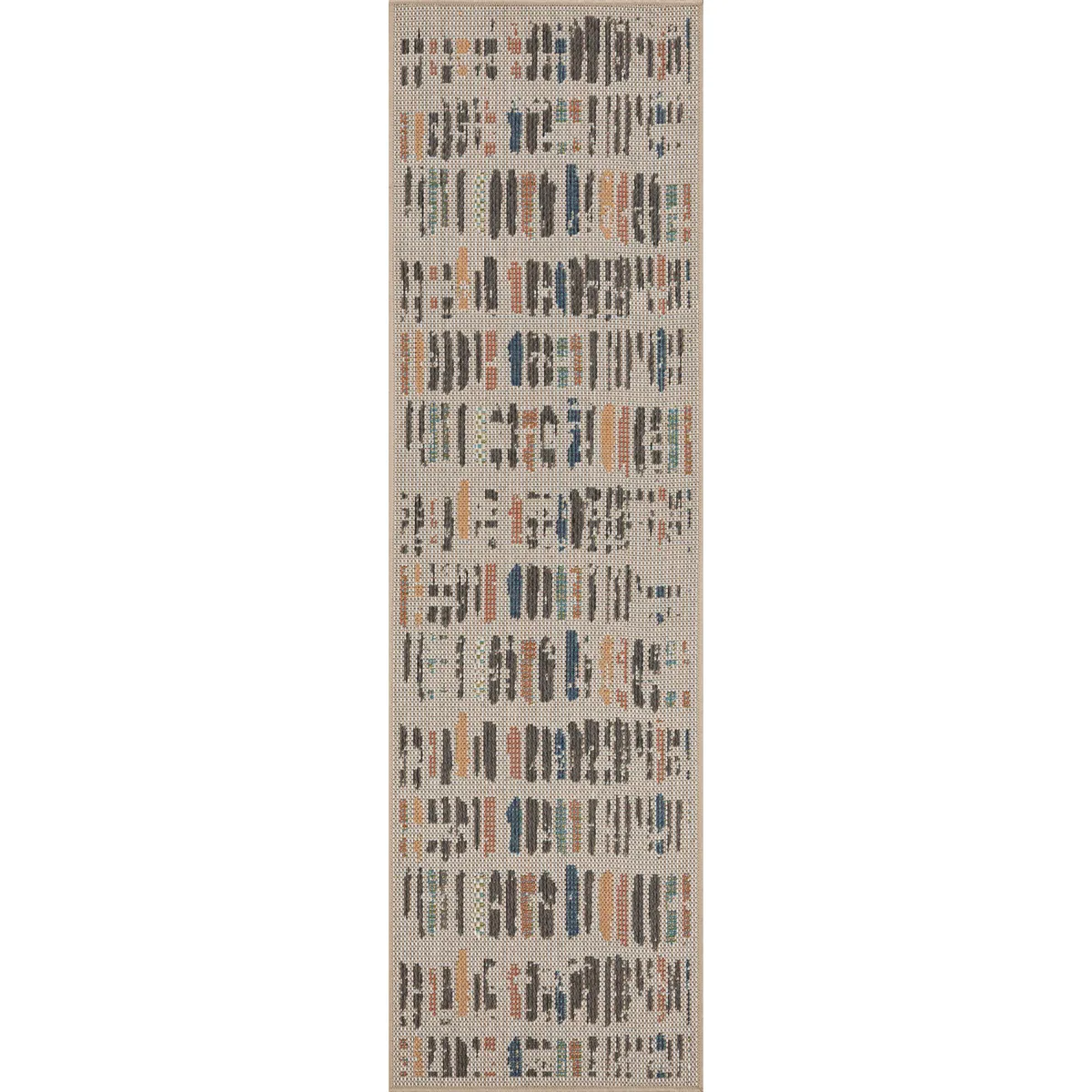 JUST HOME COLLECTION - Alfombra Pasillo Aurora 57x200 cm Multicolor