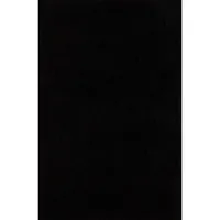 Alfombra Soft 160x235 cm Polipropileno Negro