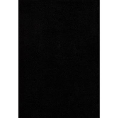 Alfombra Soft 200x285 cm Negro