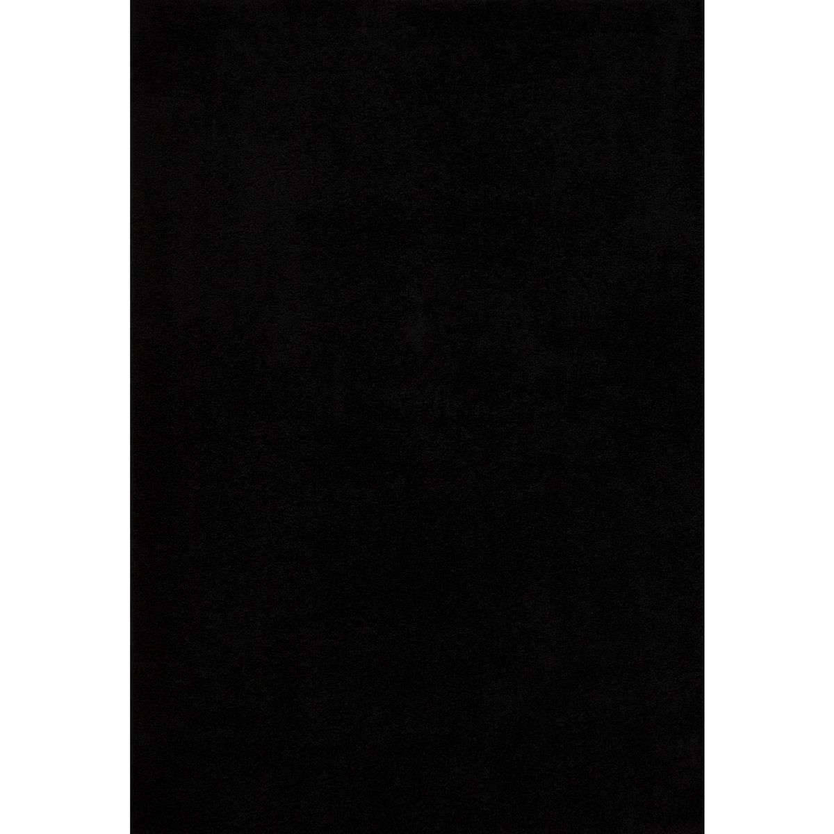 JUST HOME COLLECTION - Alfombra Grande Soft 200x285 cm Negro