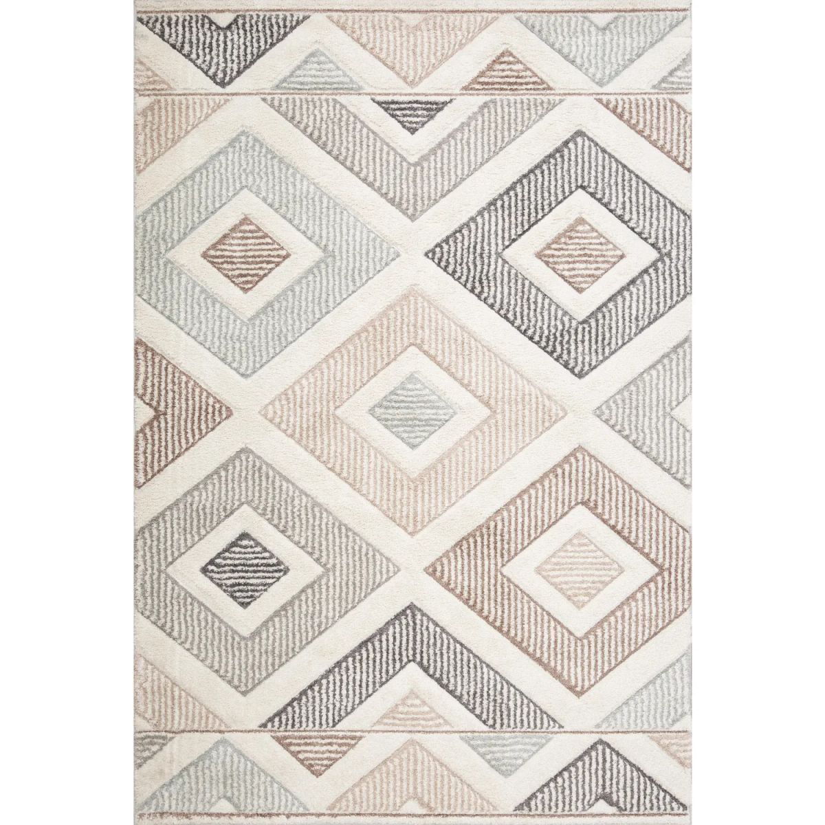 JUST HOME COLLECTION - Alfombra Castro 120x180 cm Polipropileno Multicolor