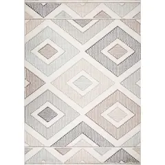 JUST HOME COLLECTION - Alfombra Castro 200x285 cm Polipropileno Multicolor