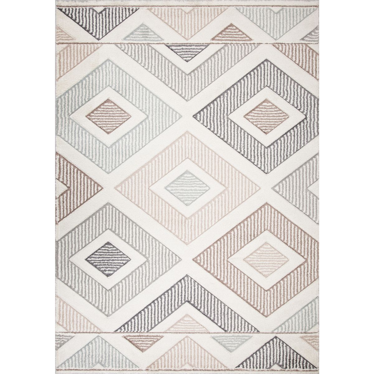 JUST HOME COLLECTION - Alfombra Grande Castro 200x285 cm Multicolor