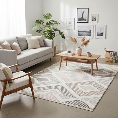 Imagen 2 del producto Alfombra Castro 200x285 cm Polipropileno Multicolor