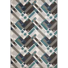 JUST HOME COLLECTION - Alfombra Grande Floyd 200x285 cm Polipropileno Multicolor
