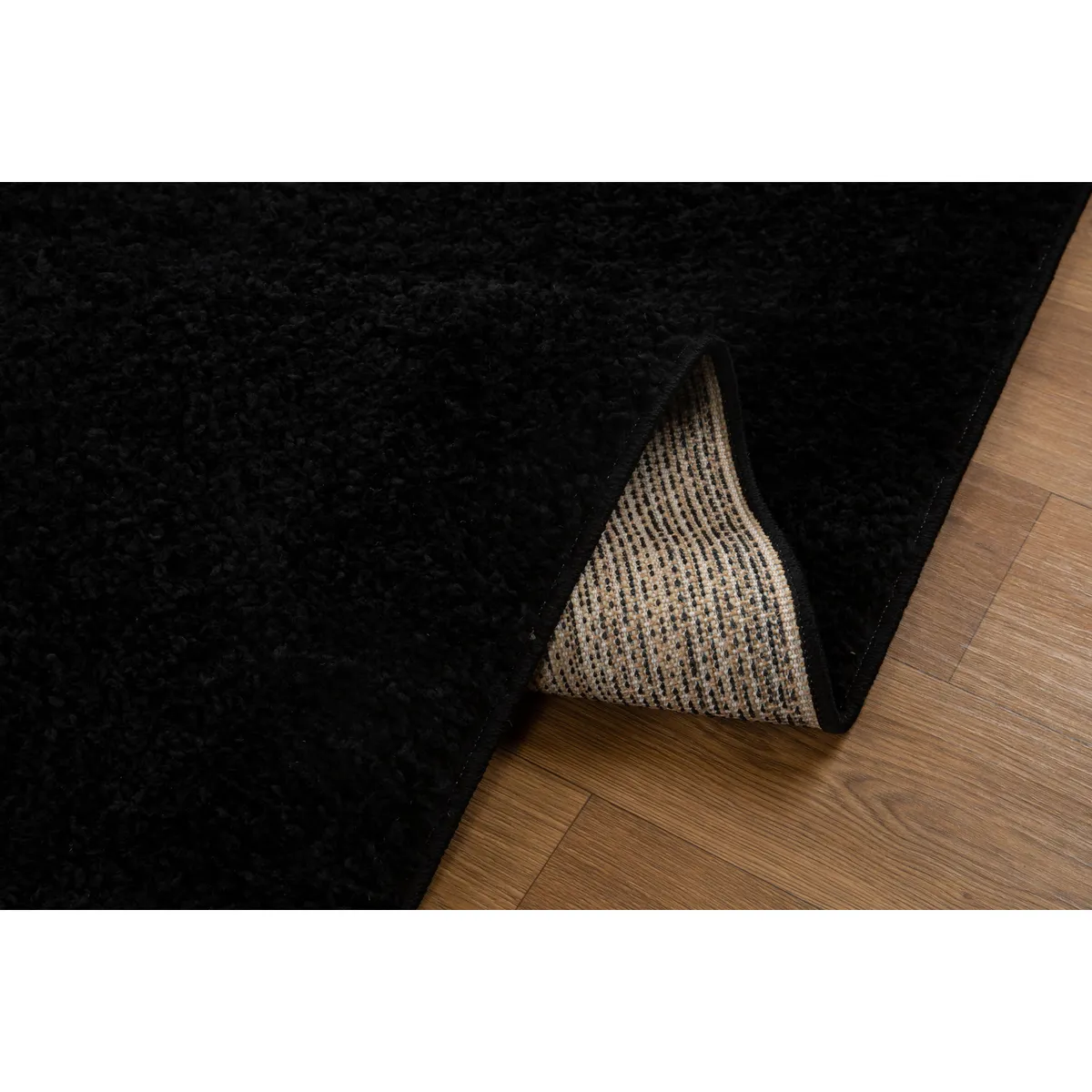 JUST HOME COLLECTION - Alfombra Soft 120x180 cm Negro