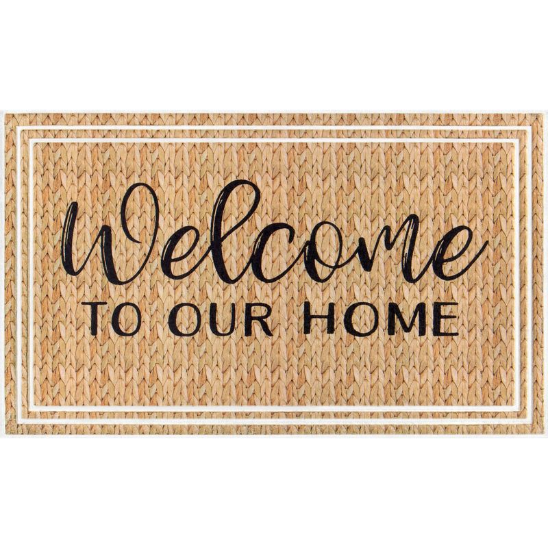 JUST HOME COLLECTION - Limpiapies Welcome 45x75 cm Natural