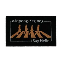 Limpiapies Say hello 45x75 cm PVC Multicolor