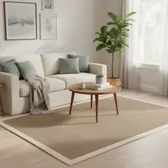 JUST HOME COLLECTION - Alfombra Yute 120x170 cm Yute Natural