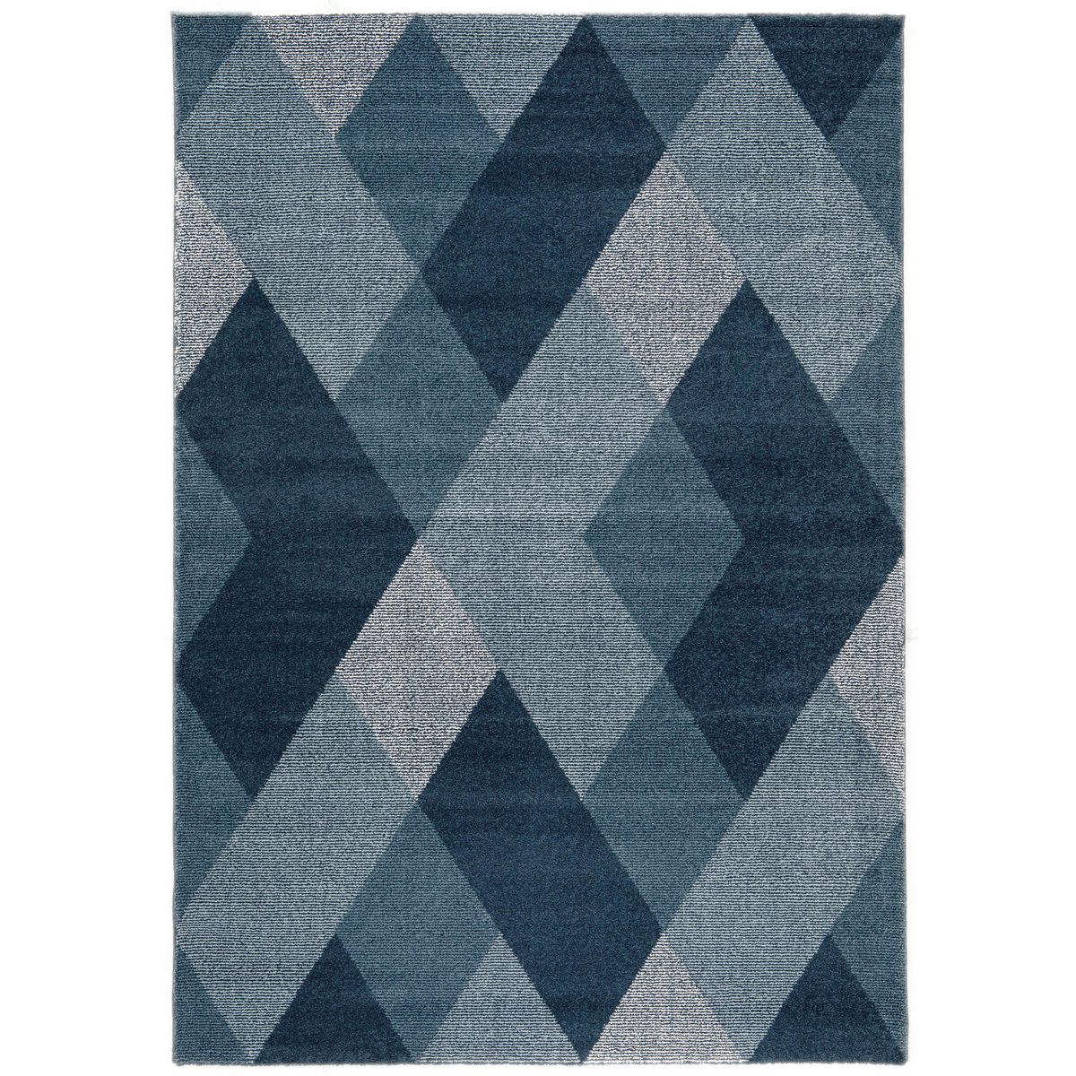 JUST HOME COLLECTION - Alfombra Elle geo 160x230 cm Polipropileno Azul