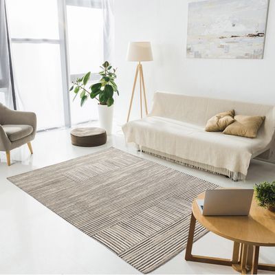 Imagen 2 del producto Alfombra Groove Weave 160x230 cm Plástico Café