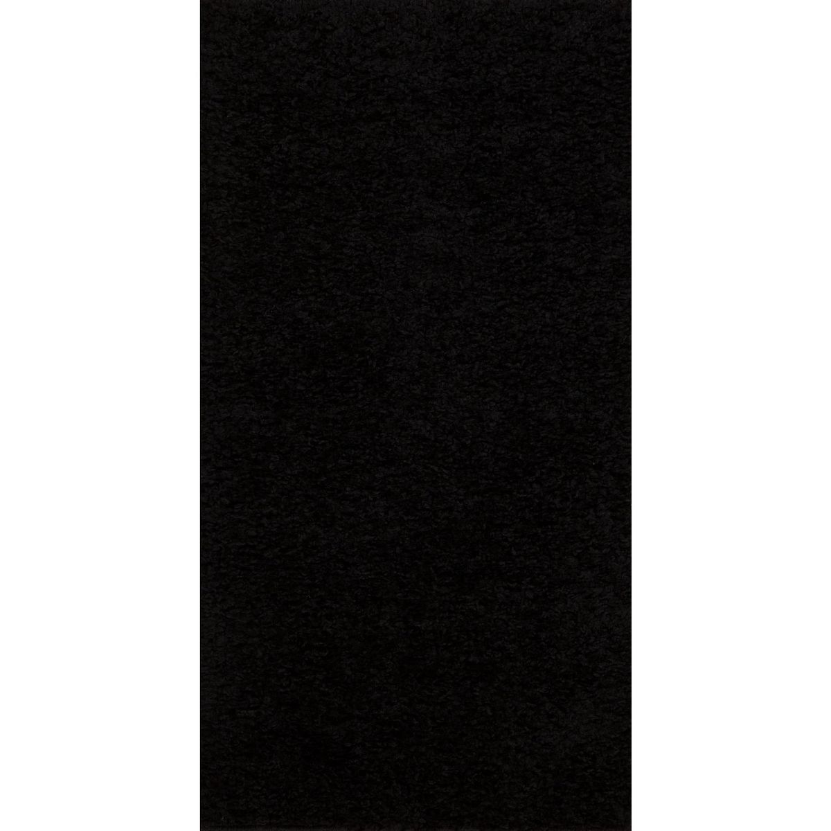 JUST HOME COLLECTION - Bajada de Cama Soft 57x110 cm Negro