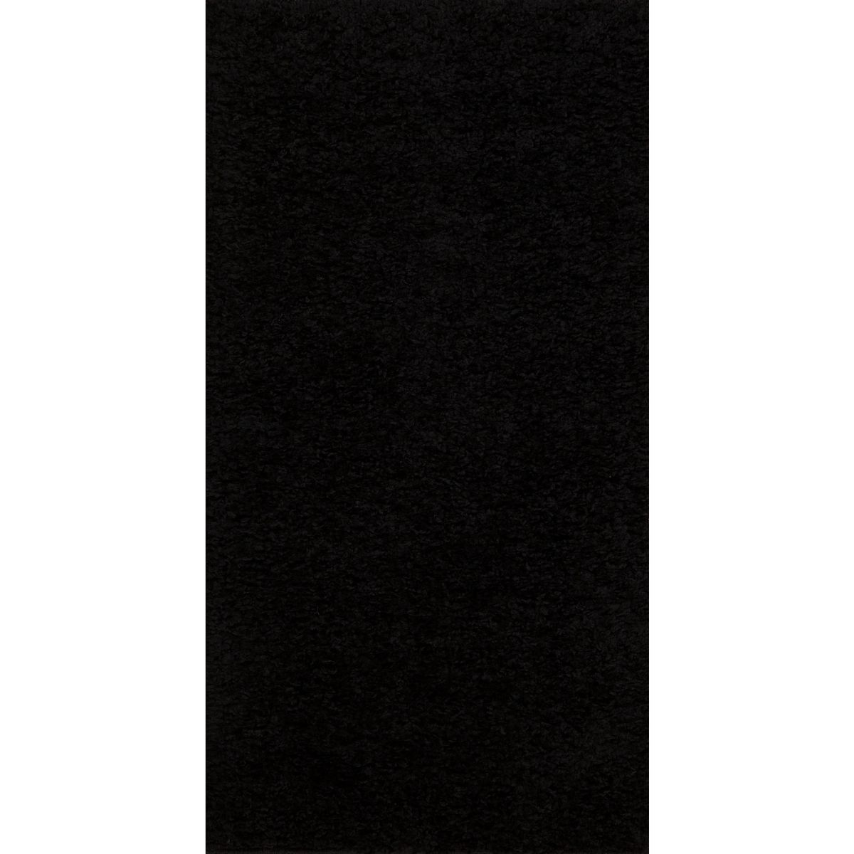 JUST HOME COLLECTION - Bajada de Cama Soft 57x110 cm Negro