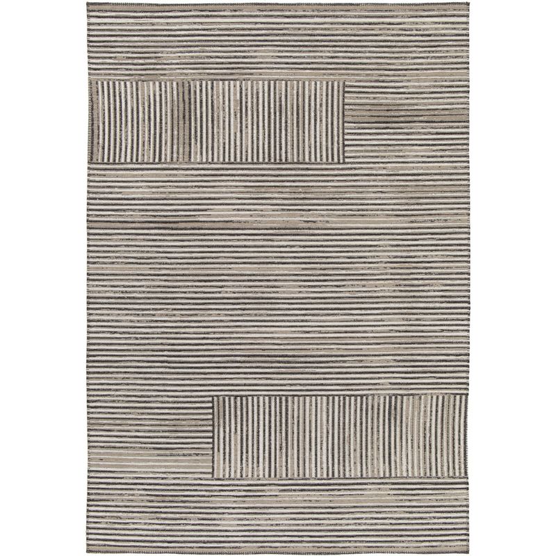 JUST HOME COLLECTION - Bajada de Cama Groove Weave 60x115 cm Plástico Café