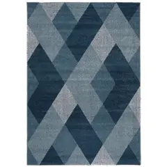 JUST HOME COLLECTION - Bajada Elle geo 60x115 cm Azul
